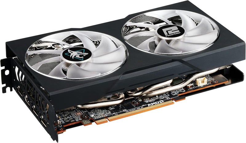 PowerColor Hellhound AMD Radeon RX 6600 Graphics Card with 8GB GDDR6 Memory - Image 3